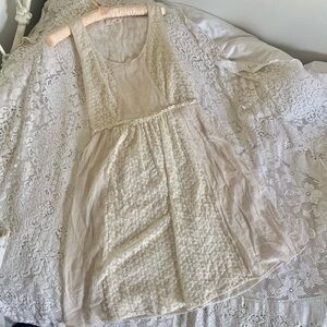 A'Reve floral lace babydoll dress